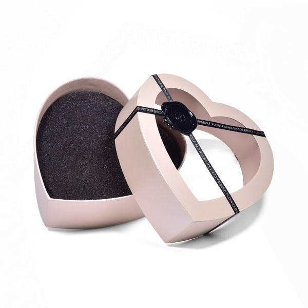 Wholesale Price China Cosmetic Storage Boxes -
 Heart Shape Box With Window – Washine