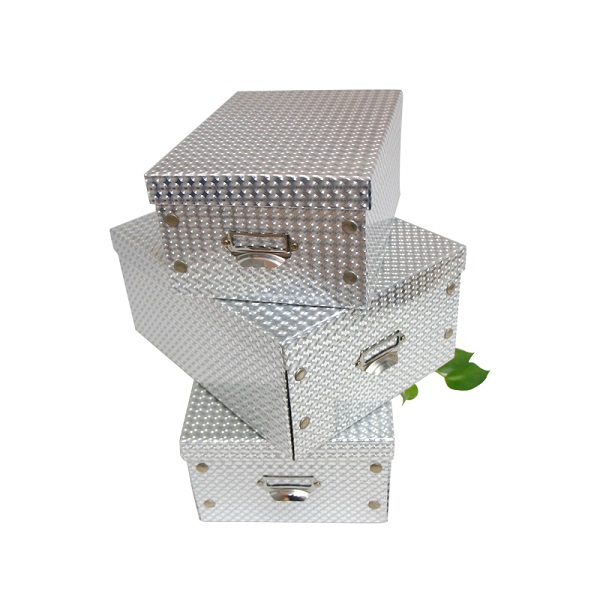 Packaging Box -
 luxury custom metal button foldable gift box – Washine